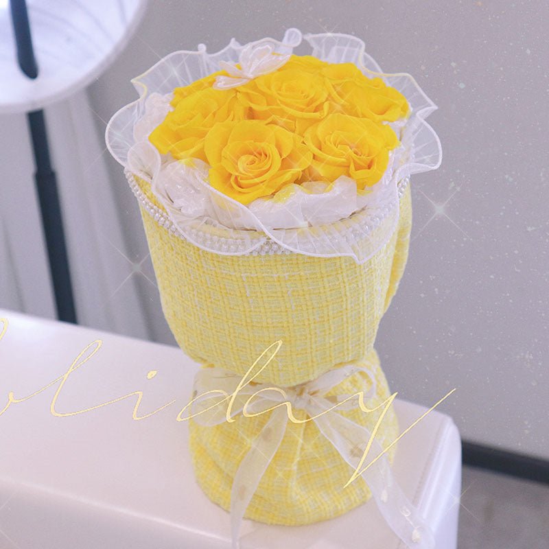 7 Roses Bouquet Valentine's Day Christmas Mother's Day Gift | Luxury Home Accessories | Heulog Glow