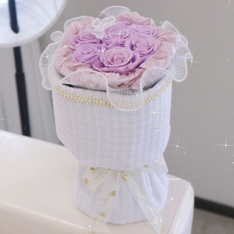 7 Roses Bouquet Valentine's Day Christmas Mother's Day Gift | Luxury Home Accessories | Heulog Glow