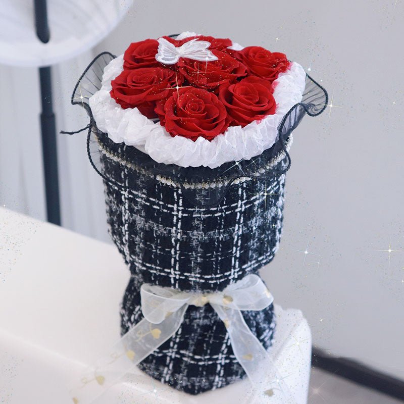 7 Roses Bouquet Valentine's Day Christmas Mother's Day Gift | Luxury Home Accessories | Heulog Glow
