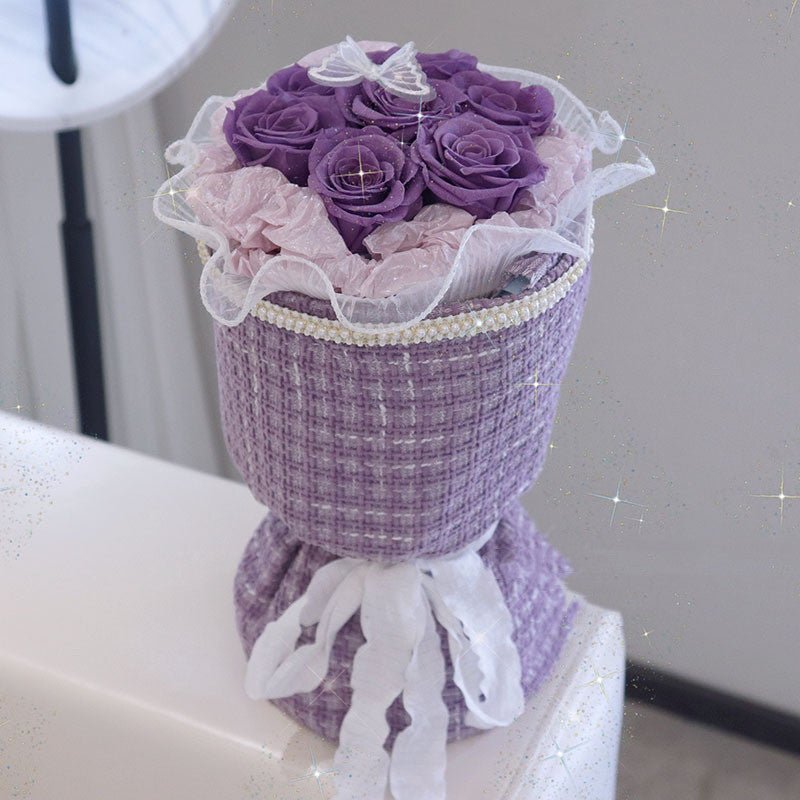 7 Roses Bouquet Valentine's Day Christmas Mother's Day Gift | Luxury Home Accessories | Heulog Glow