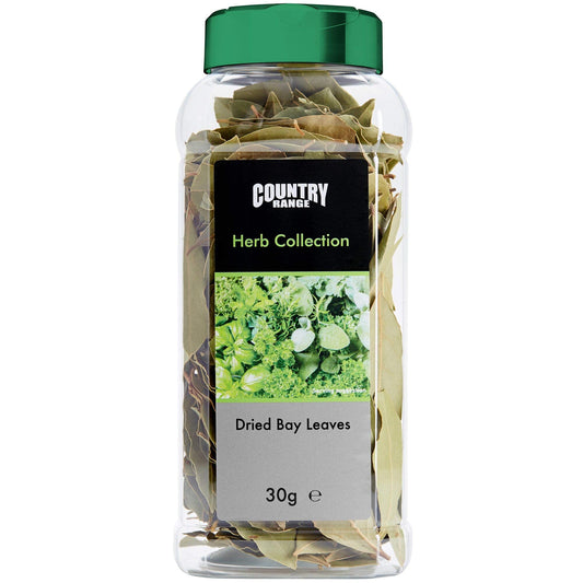 Country Range Dried Bay Leaves - 1x30g
