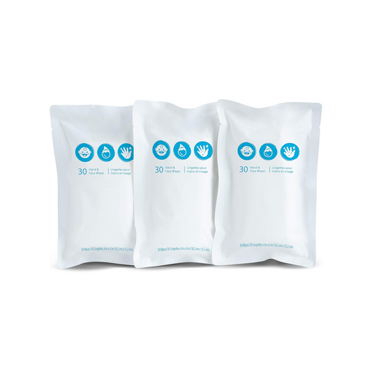Munchkin Brica Clean-to-Go Wipes Refill – Pack of 3