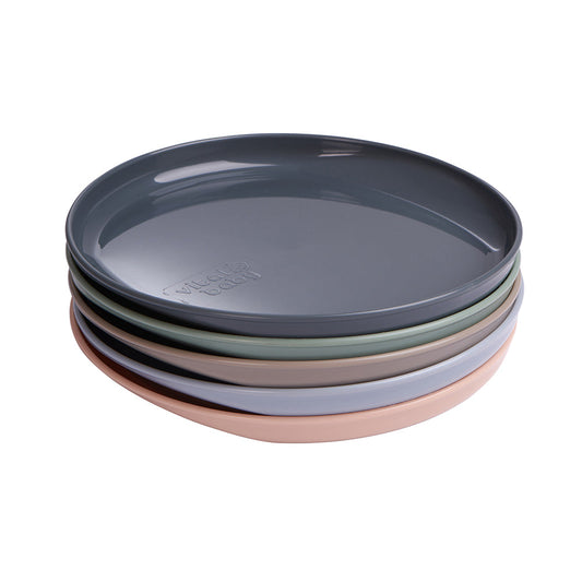 Vital Baby Perfectly Simple Plates 5 Pack - Natural