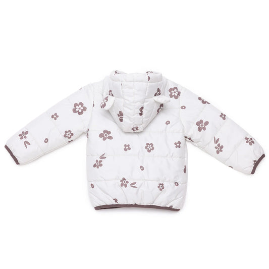 HelloBaby Baby Girl Floral Printed Coat - Printed