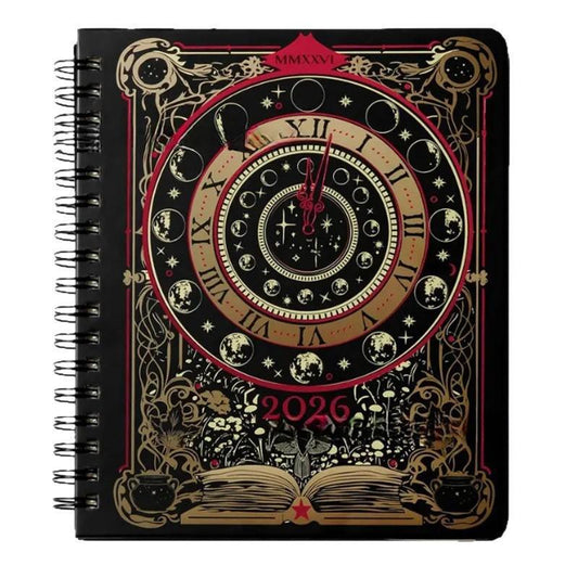 Wait For The Night 2026 Weeks Plan Notepad