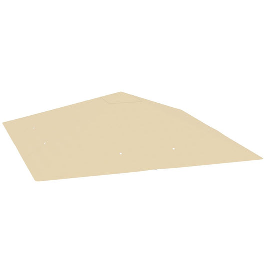 Outsunny 3 x 3(m) Gazebo Canopy Replacement Cover with Drain Holes