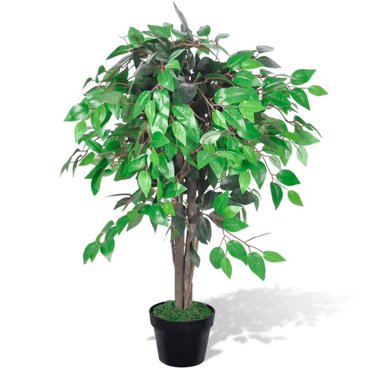 Artificial Plant Ficus Tree With Pot