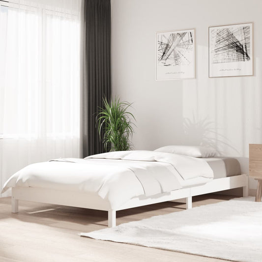 Stack Bed Without Mattress Single Solid Wood Pine