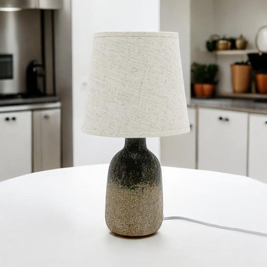 37CM RUSTIC LAMP AND SHADE