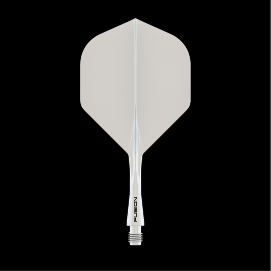 WINMAU Fusion Flight & Shaft Solid White