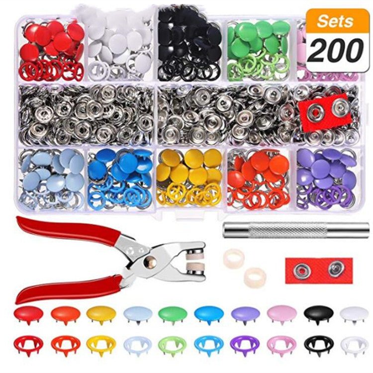 9.5MM Hollow Color Five Prong Button | Luxury Home Accessories | Heulog Glow