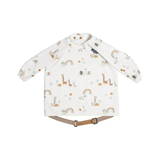 Bibado Coverall Weaning Bib - Serengeti Spaghetti