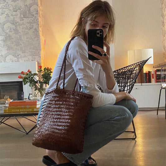 Fashion Woven Handbag For Women
