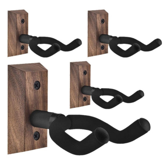 Black Walnut Wooden Guitar Hook Universal Wall Hook