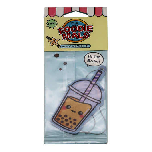 Vanilla Foodiemals Boba the Bubble Tea Air Freshener