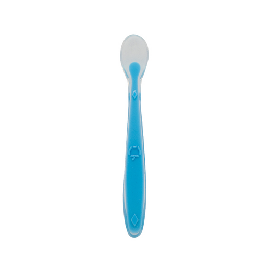 Callowesse Silicone Weaning Spoon – Blue