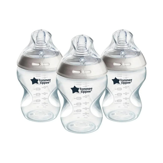 Tommee Tippee Closer to Nature Baby Bottle 260ml Pack of 3
