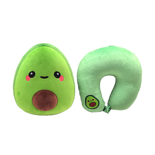 Swapseazzz Foodiemals Pedro the Avocado 2-in-1 Plush Travel Pillow & Toy