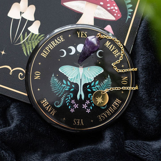 Luna Moth Pedulum Divination Kit