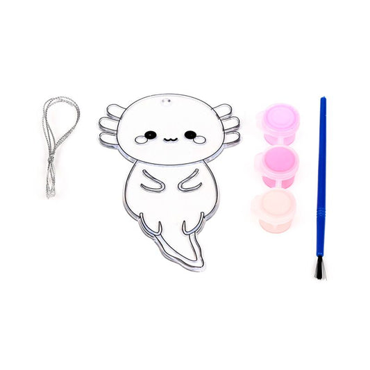 Adoramals Maddie the Axolotl Paint Your Own DIY Suncatcher