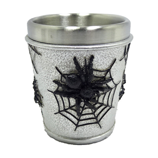 Decorative Spider Web Shot Glass