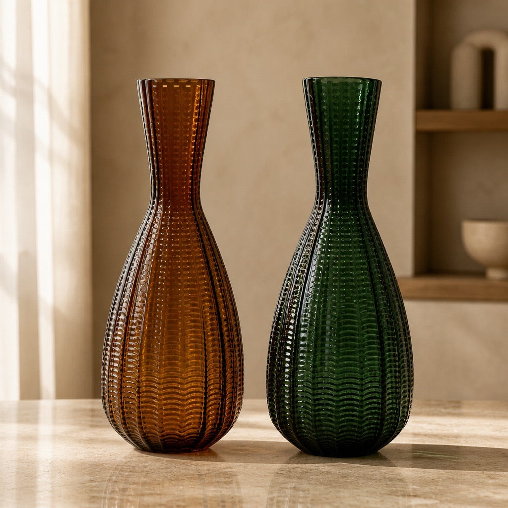 Skittle Vase 30.5 cm Green 1 Vase