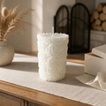 Handmade Black Cherry Pillar Candle