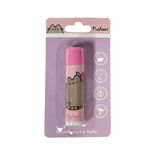 Pusheen the Cat Strawberry Stick Lip Balm