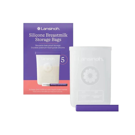 Lansinoh Silicone Breastmilk Storage Bags Pack of 5
