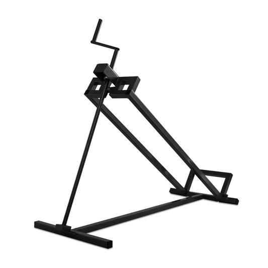 Lawn Mower Lift Jack Riding Mower Lift with Adjustable Height and Angle-Black