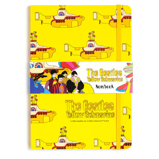 The Beatles Yellow Submarine Recycled Paper A5 Notebook