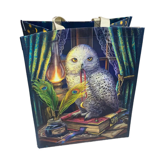 Lisa Parker Guardian of Spells Owl Reusable Shopping Bag