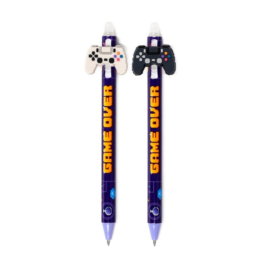 Game Over Game Controller Erasable Pen with PVC Topper