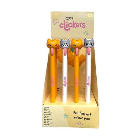 Beans & Co Cat cLickers Pen