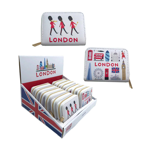 Small Zip Around Wallet - London Souvenir