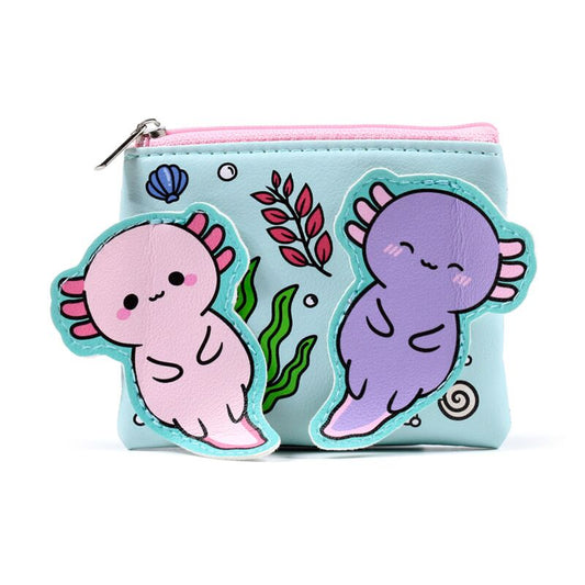 Maddie the Axolotl Adoramals Shaped Purse