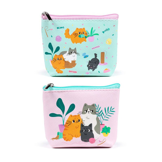 Beans & Co Cats PVC Purse