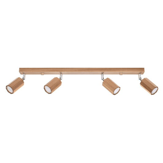 Ceiling lamp wood Zake Scandinavian Design GU10