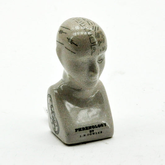 6" PHRENOLOGY HEAD CERAMIC