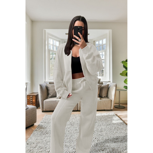 Stylish Oversized Fleece Tracksuit Set for Ultimate Comfort