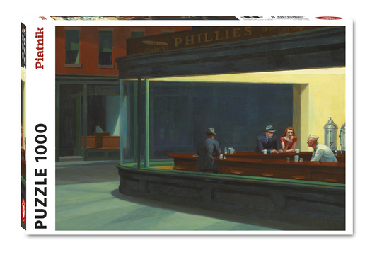 Hopper - Nighthawks 1000 Piece Jigsaw Puzzle