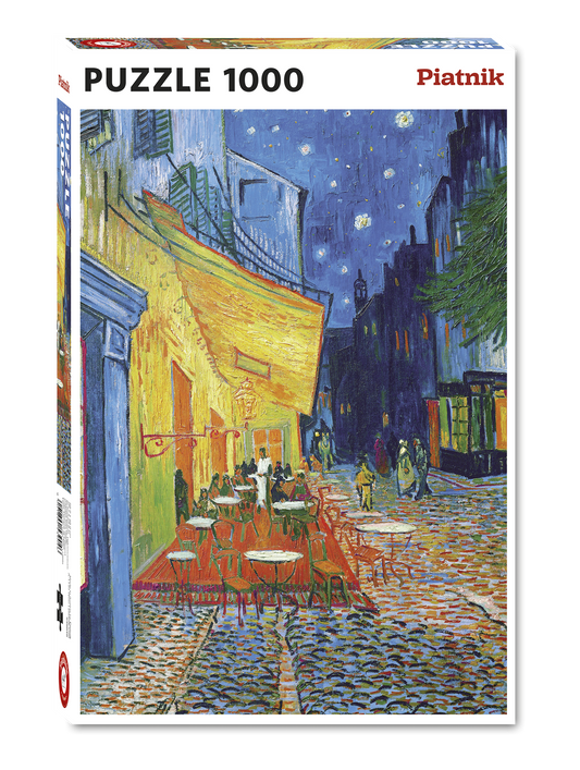 Van Gogh - Cafe Terrace at Night 1000 Piece Jigsaw Puzzle