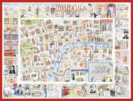 London - Tim Bulmer 1000 piece Jigsaw