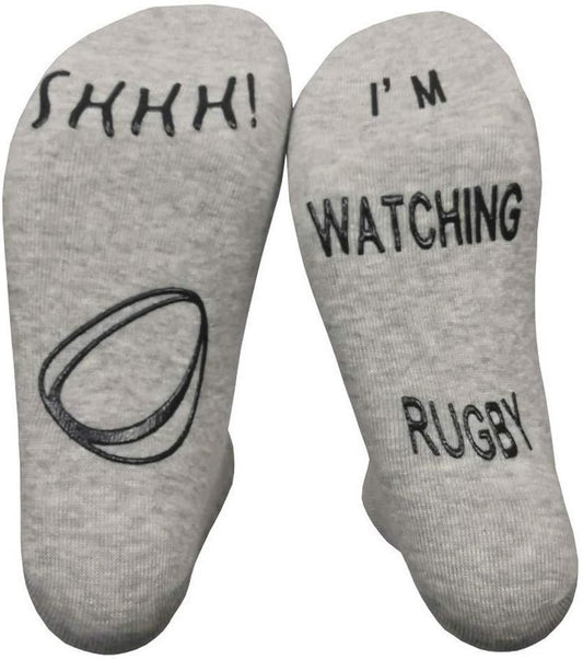 VINSANI I'M WATCHING RUGBY SOCKS
