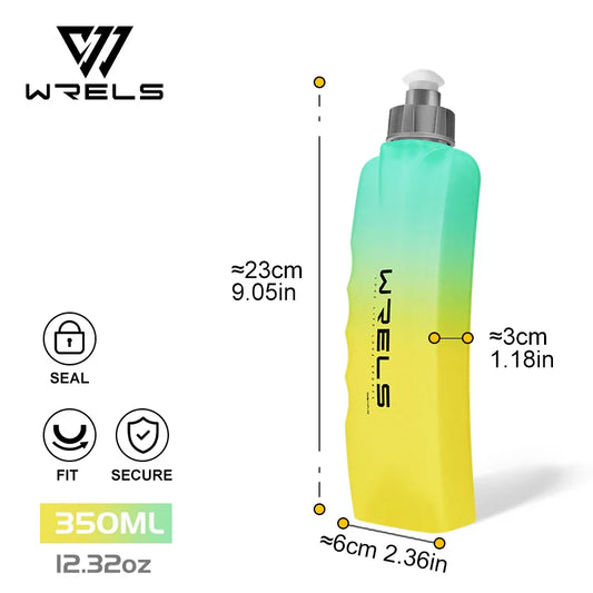 WRELS Sport Water Bottle Material Sports Fitness Running Riding Camping Hiking Portable Kettle Lightweight Water Bottle