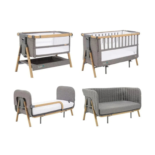 Tutti Bambini CoZee XL Complete Birth to 4+ Years Package - Oak/Charcoal