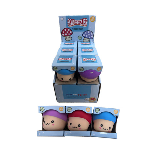 Maltose Squeezy Mushroom Stress Toy