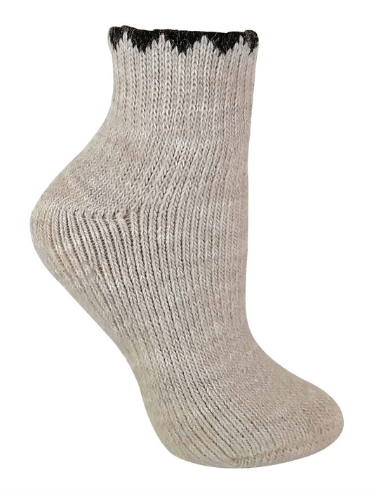Ladies Short Alpaca Wool Socks