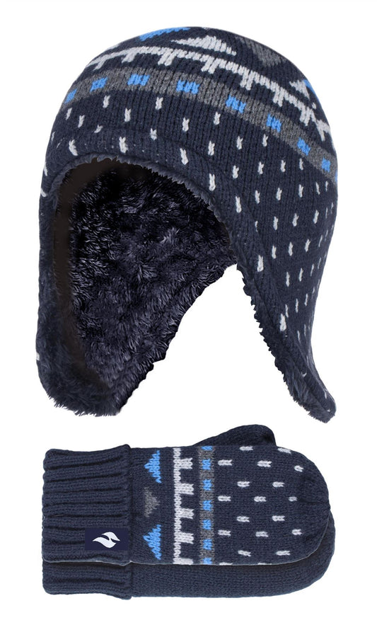 Heat Holders - Mountaineer Boys Hat & Mittens