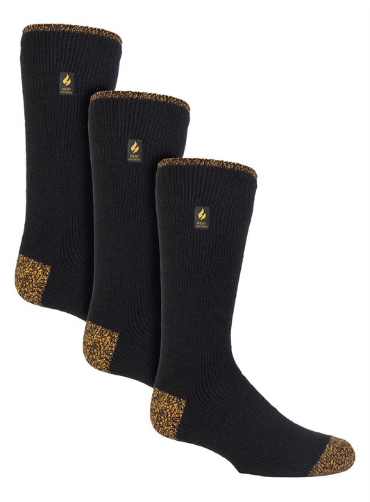 Heat Holders - Mens 3 Pack Knee High Work Socks